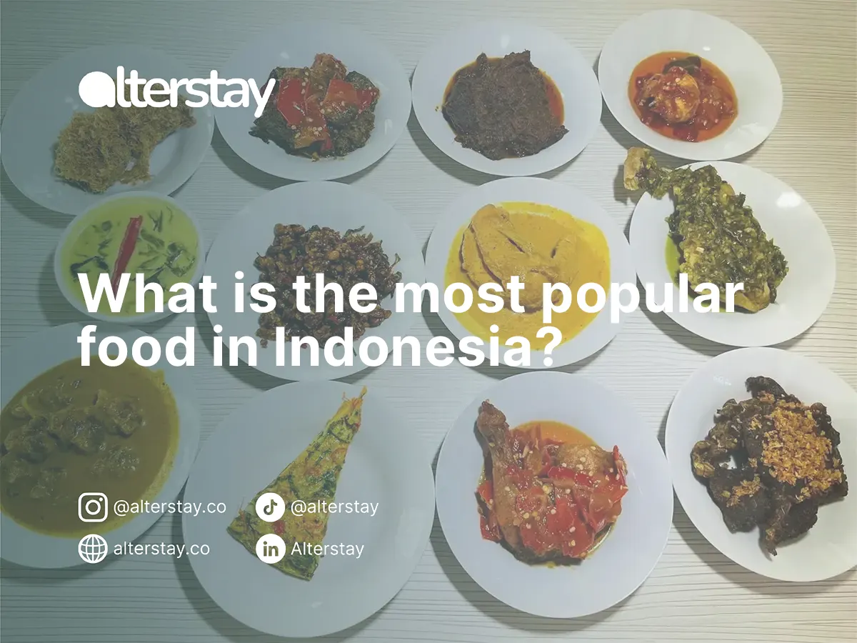 What is the most popular food in Indonesia